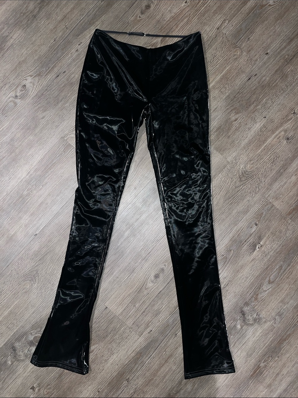 I.AM.GIA Shiny Velvet-Look Leggings